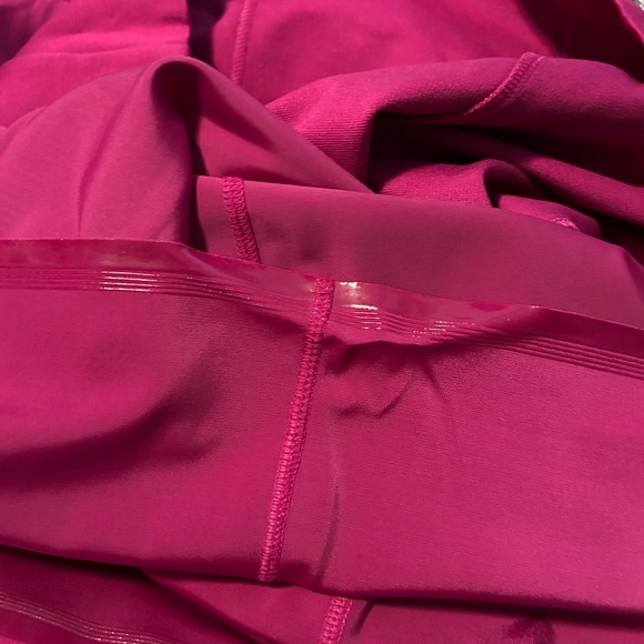 NWT NUE by Shani Fuchsia Ruffled 3/4 Sleeve Sheath Dress - Picture 7 of 8